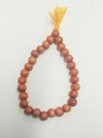 Wooden yogic beads meditation praying beads talisman sikh simarna bracelet ff12