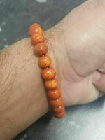 Wooden yogic beads meditation praying beads talisman sikh simarna bracelet ff12