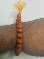 Wooden yogic beads meditation praying beads talisman sikh simarna bracelet ff12