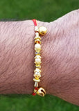 Hindu red thread evil eye protection stunning bracelet luck talisman amulet ll25