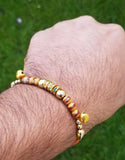 Hindu red thread evil eye protection stunning bracelet luck talisman amulet ff17