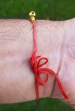 Hindu red thread evil eye protection stunning bracelet luck talisman amulet ff17