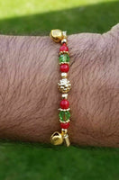 Hindu red thread evil eye protection stunning bracelet luck talisman amulet fg14