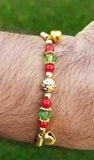 Hindu red thread evil eye protection stunning bracelet luck talisman amulet fg14