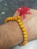 Wooden yogic beads meditation praying beads talisman sikh simarna bracelet ff11