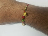 Lucky hindu red thread stunning evil eye protection bracelet talisman amulet ff6