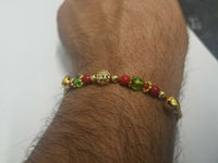 Lucky hindu red thread stunning evil eye protection bracelet talisman amulet ff6