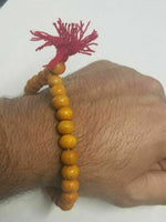 Wooden yogic beads meditation praying beads talisman sikh simarna bracelet ff11