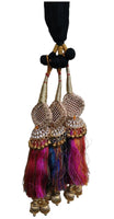 Indian punjabi parandi mehndi jaago mirror bridal patiala paranda hair braid ss1