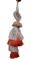 Indian punjabi parandi mehndi jaago mirror bridal patiala paranda hair braid ss3