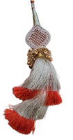 Indian punjabi parandi mehndi jaago mirror bridal patiala paranda hair braid ss3
