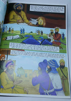 Sikh kids comic shaheed baba deep singh ji by daljeet singh sidhu in punjabi mc