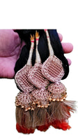 Indian punjabi parandi mehndi jaago mirror bridal patiala paranda hair braid ss3