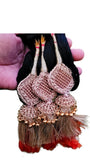 Indian punjabi parandi mehndi jaago mirror bridal patiala paranda hair braid ss3