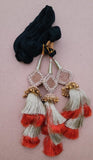 Indian punjabi parandi mehndi jaago mirror bridal patiala paranda hair braid ss3