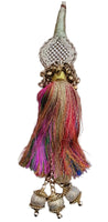 Indian punjabi parandi mehndi jaago mirror bridal patiala paranda hair braid ss1