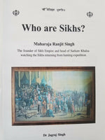 Who are sikhs? hardback sikh kaur khalsa book in english dr. jagraj singh - gift