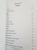 Who are sikhs? hardback sikh kaur khalsa book in english dr. jagraj singh - gift