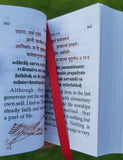 Shrimad Bhagavad Gita English Sanskrit Hindu Holy Book Krishna Pocket Gita MH
