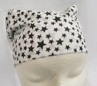 Sikh hindu muslim black stars bandana head wrap gear rumal handkerchief gift xy1
