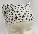 Sikh hindu muslim black stars bandana head wrap gear rumal handkerchief gift xy1