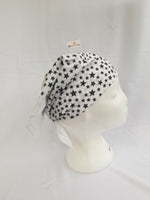 Sikh hindu muslim black stars bandana head wrap gear rumal handkerchief gift xy1