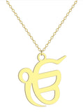 ੴ  Ek Onkar Pendant Stainless Steel Sikh Necklace Gold or Silver colour S21 Gift Unisex Singh Kaur
