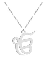 Stainless steel ek onkar sikh singh kaur gold or silver tone pendant chain s21