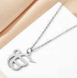 ੴ  Ek Onkar Pendant Stainless Steel Sikh Necklace Gold or Silver colour S21 Gift Unisex Singh Kaur
