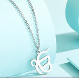 ੴ  Ek Onkar Pendant Stainless Steel Sikh Necklace Gold or Silver colour S21 Gift Unisex Singh Kaur