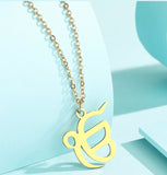 ੴ  Ek Onkar Pendant Stainless Steel Sikh Necklace Gold or Silver colour S21 Gift Unisex Singh Kaur