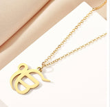 ੴ  Ek Onkar Pendant Stainless Steel Sikh Necklace Gold or Silver colour S21 Gift Unisex Singh Kaur