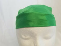 Sikh hindu kaur singh green plain bandana head wrap gear wedding marriage rumal