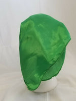 Sikh hindu kaur singh green plain bandana head wrap gear wedding marriage rumal