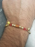 Lucky hindu red thread stunning evil eye protection bracelet talisman amulet ff4