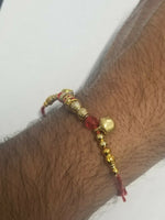 Lucky hindu red thread stunning evil eye protection bracelet talisman amulet ff4