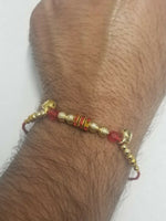Lucky hindu red thread stunning evil eye protection bracelet talisman amulet ff4