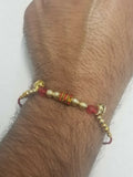 Lucky hindu red thread stunning evil eye protection bracelet talisman amulet ff4