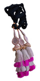 Indian punjabi parandi mehndi jaago mirror bridal patiala paranda hair braid ss2