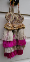 Indian punjabi parandi mehndi jaago mirror bridal patiala paranda hair braid ss2