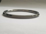 Stainless Steel Kara One Edge Sikh Kada Punjabi Traditional Singh Kaur Design F5 Bangle