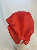 Sikh hindu kaur singh red plain bandana head wrap gear wedding marriage rumal
