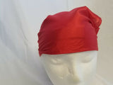 Sikh hindu kaur singh red plain bandana head wrap gear wedding marriage rumal