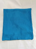 Sikh hindu kaur singh blue plain bandana head wrap gear wedding marriage rumal