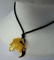 Sikh punjabi gold tone khanda kirpan comb black thread singh khalsa gift zz9