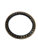 Sant bhindranwale kara gurmukhi kada black gold colour sikh singh bangle e11
