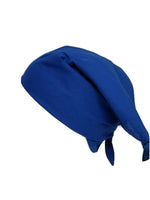Sikh punjabi singh kaur khalsa blue plain bandana head wrap gear rumal zb3