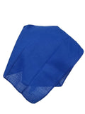 Sikh punjabi singh kaur khalsa blue plain bandana head wrap gear rumal zb3