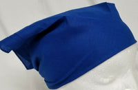 Sikh punjabi singh kaur khalsa blue plain bandana head wrap gear rumal zb3