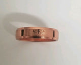 Stunning smooth engraved khanda sikh singh kaur khalsa copper colour ring challa